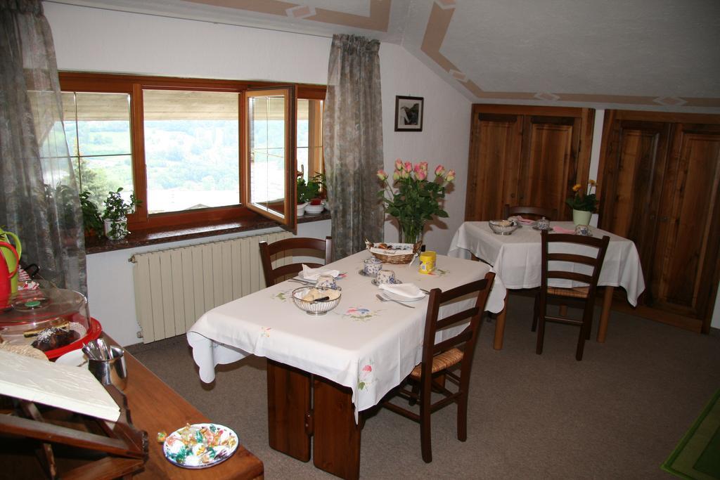 B&B Les Fleurs Gignod Exterior foto
