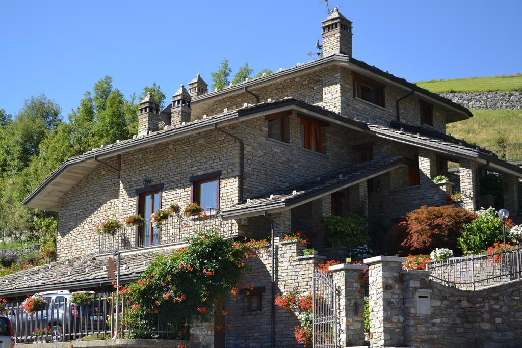B&B Les Fleurs Gignod Exterior foto